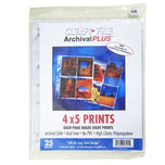 Clearfile Sleeve 4x5" 25stk