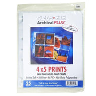 Clearfile Sleeve 4x5" 25stk