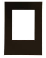 Passepartout sort 30x40/50x70 Høydeformat