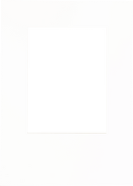 Passepartout Hvit 30x40/50x70 Høydeformat