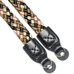 Braid Camera strap Camouflage