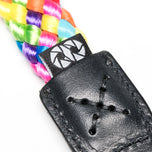 Braid Camera strap Rainbow