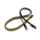 Leica Paracord strap black/Olive 126 cm