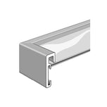 Alpha 30x30 jet black matt