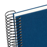 GB BV spiral 17x24 Blå/hvit